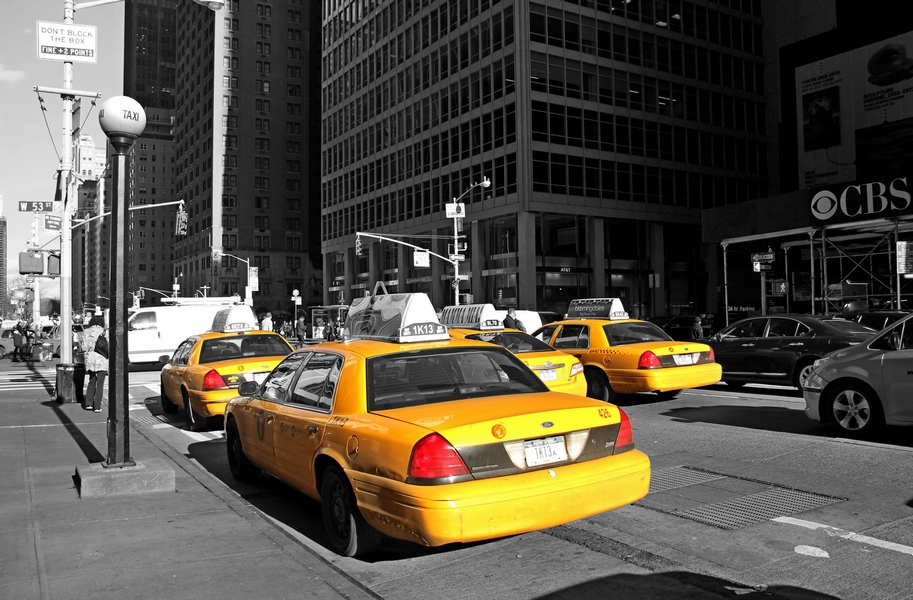 Taxi in New York 