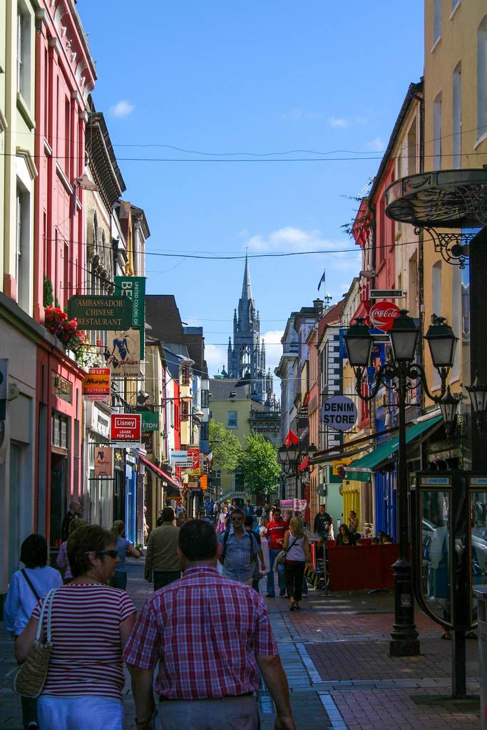 Gassen in der Altstadt von Cork auf dem Roadtrip in Irland