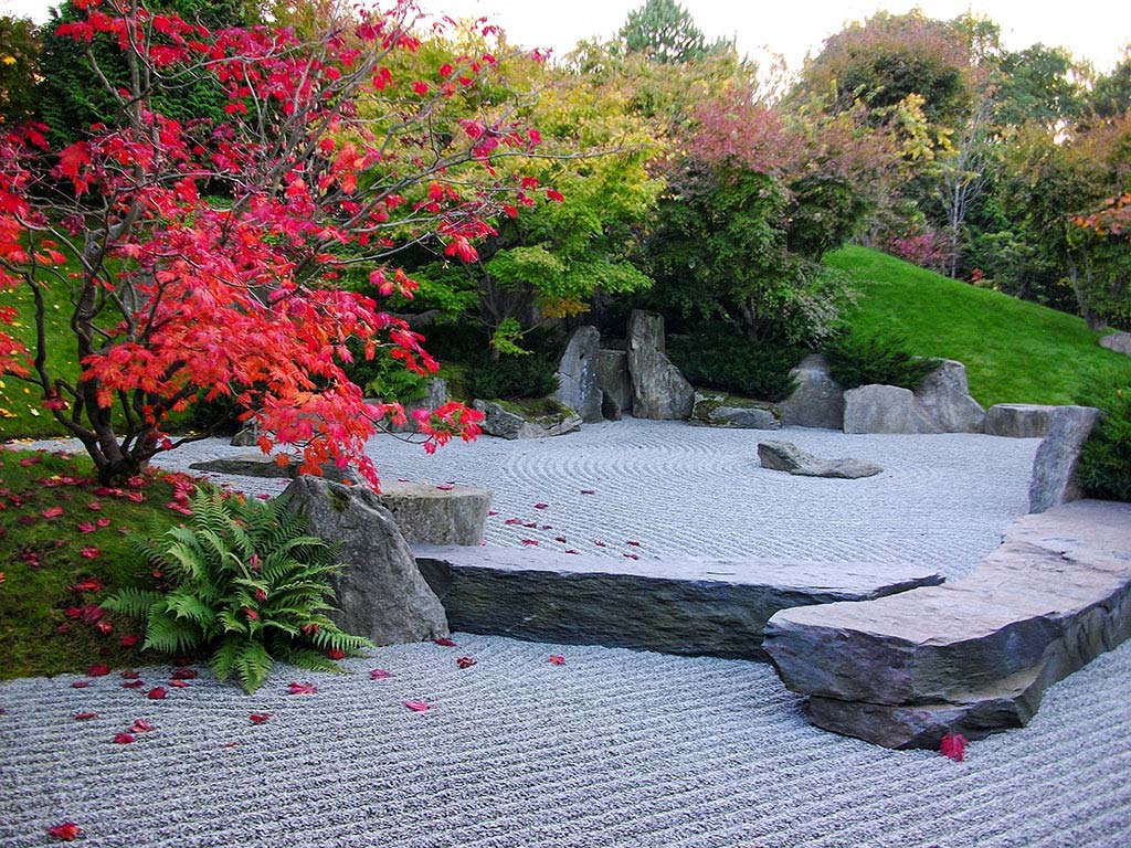 Japanischer Garten in der Gärten der Welt