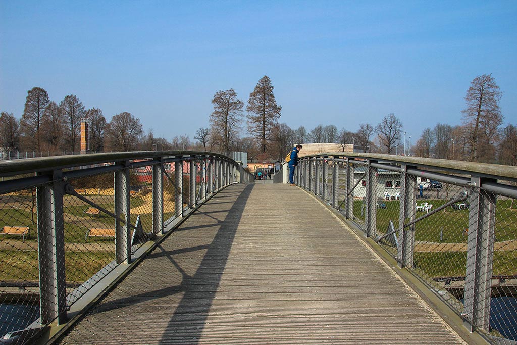 Brücke zur Dominsel in Brandenburg an der Havel