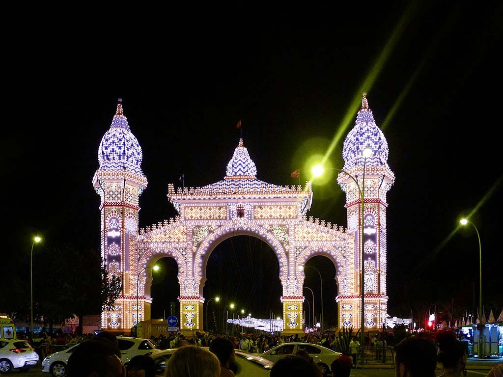Tor zur Feria de Abril in Sevilla