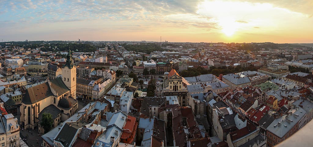 Panorama von Lviv