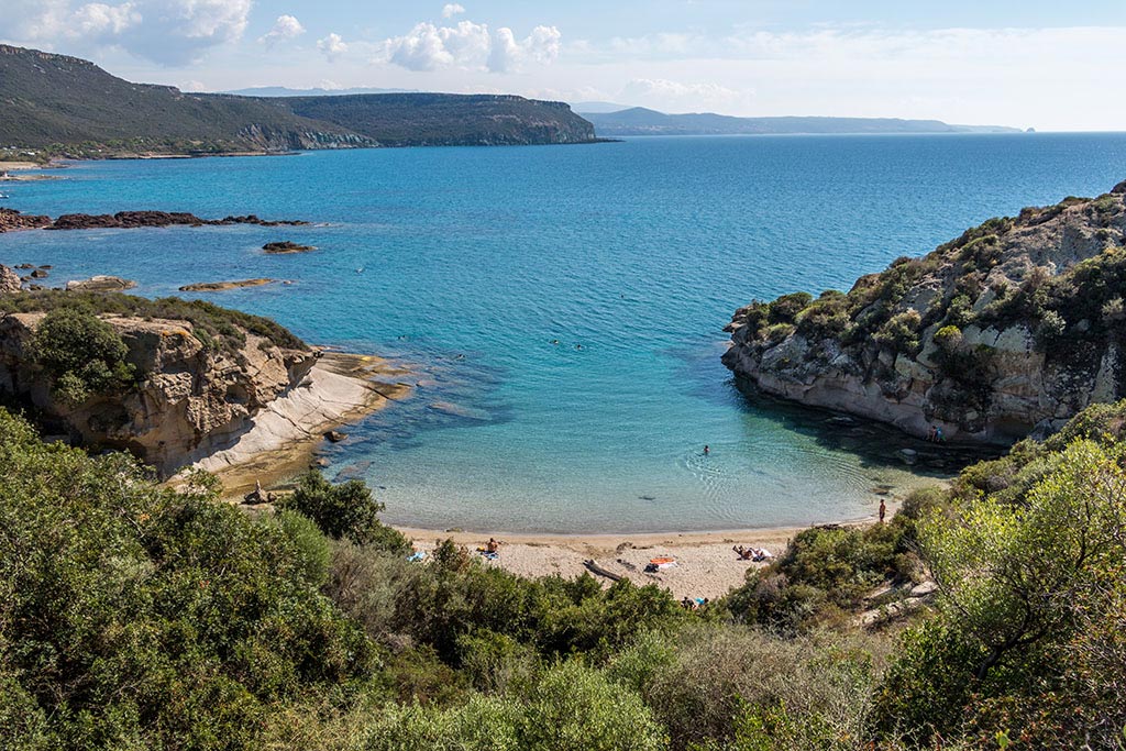 Spiaggia Compoltitu auf Sardinien