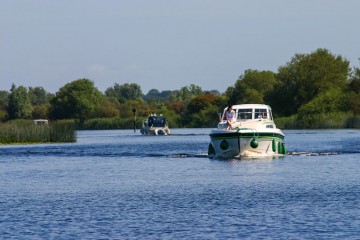 Eine Tour mit dem Hausboot über den Shannon